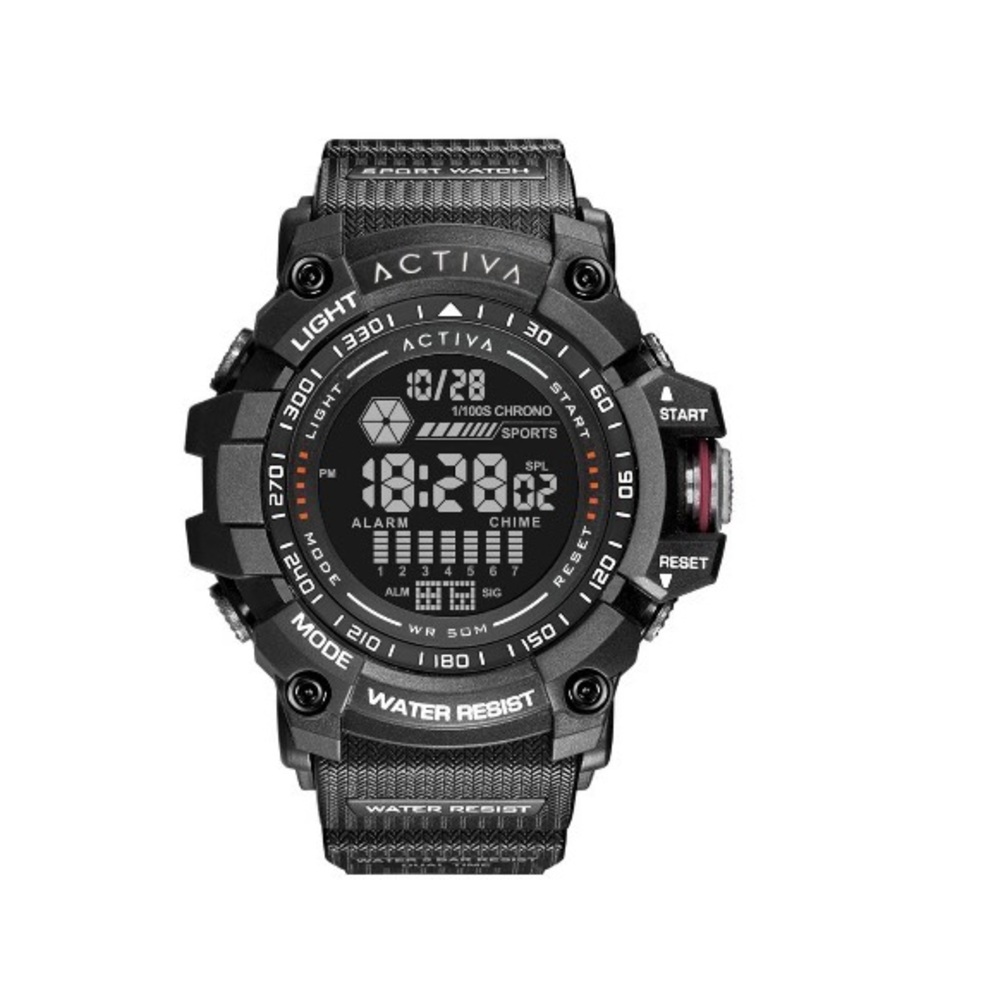 Activa Black‎ Sports Watch